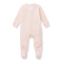Solid Rib Organic Cotton Sleep & Play in Ranunculus-Lemons and Limes Boutique