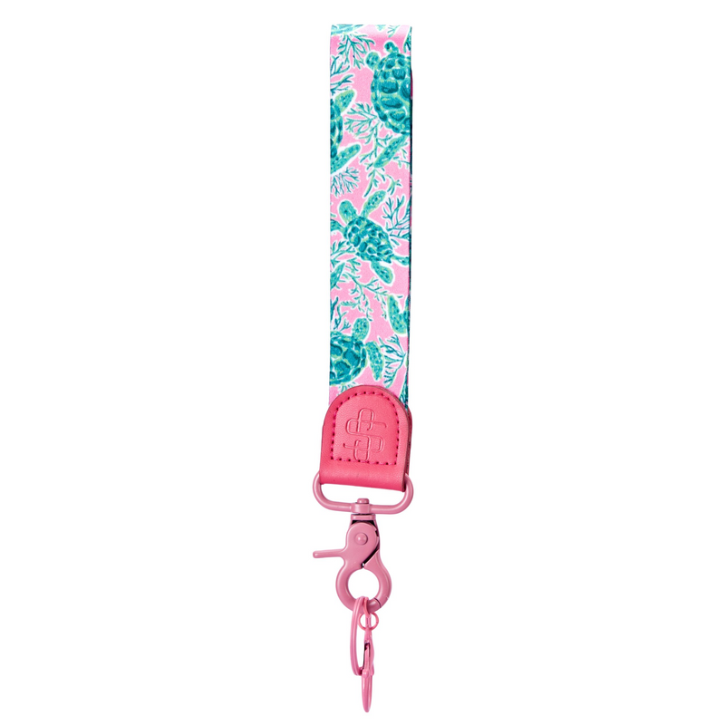 Key Fob in Sea Turtle by Simply Southern--Lemons and Limes Boutique