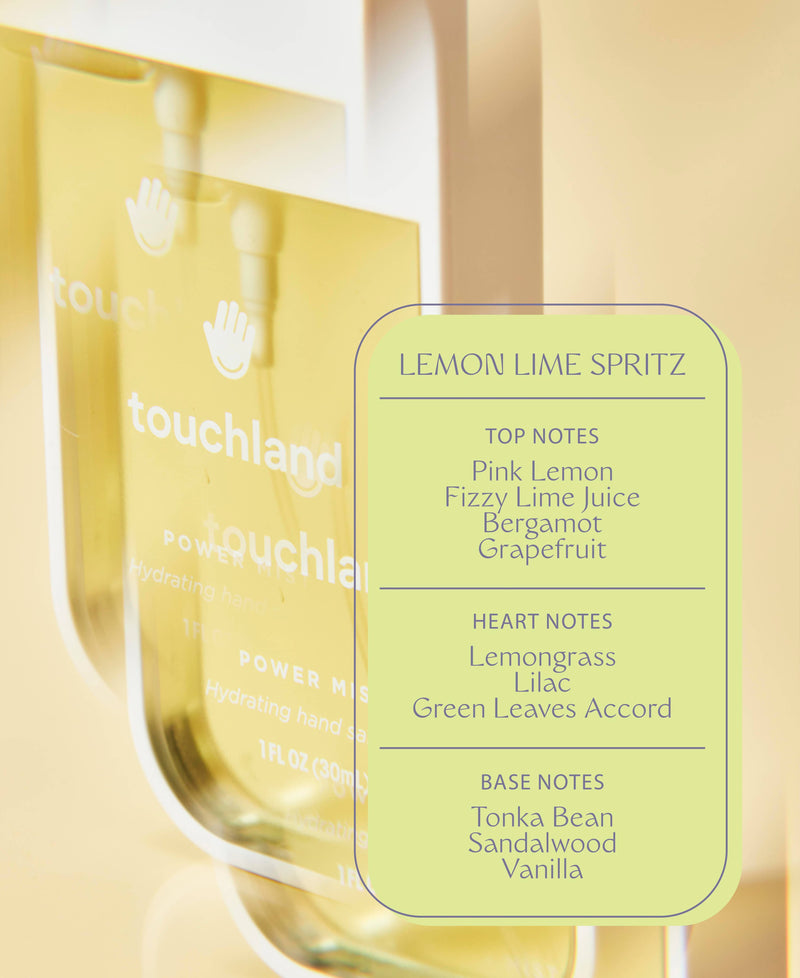 Power Mist Lemon Lime Spritz by Touchland--Lemons and Limes Boutique