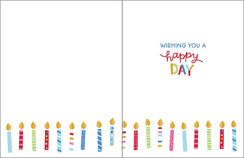 Birthday Greeting Card - Bday Candles-Lemons and Limes Boutique