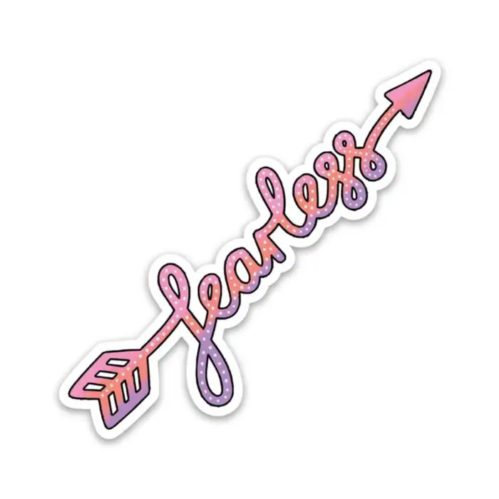 Fearless Sticker-Lemons and Limes Boutique