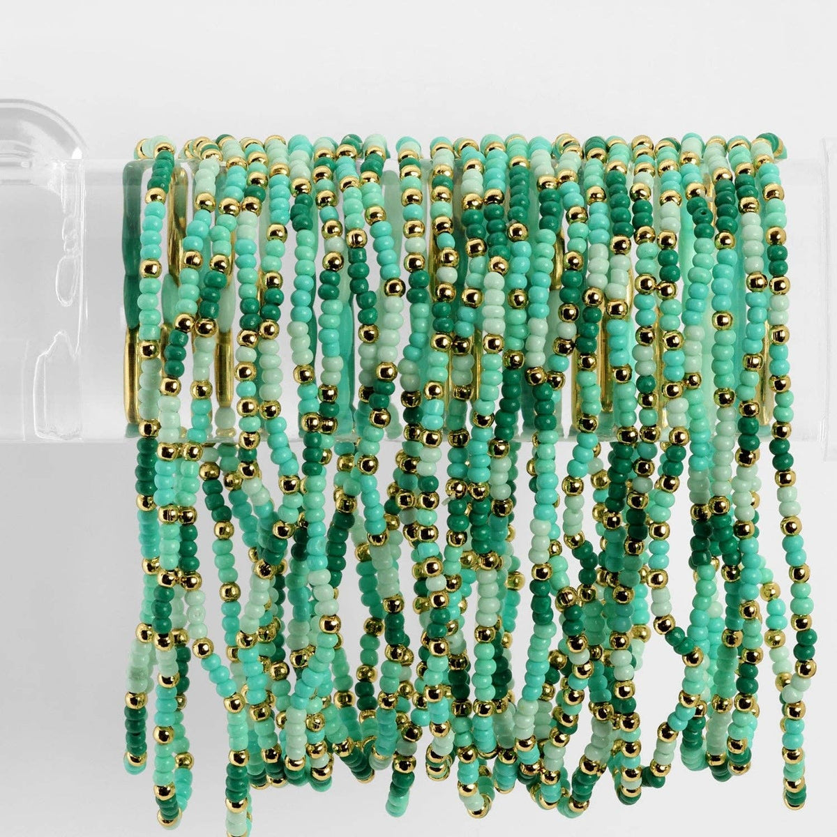 Stretch Seed Bead Bracelets in Assorted Colors