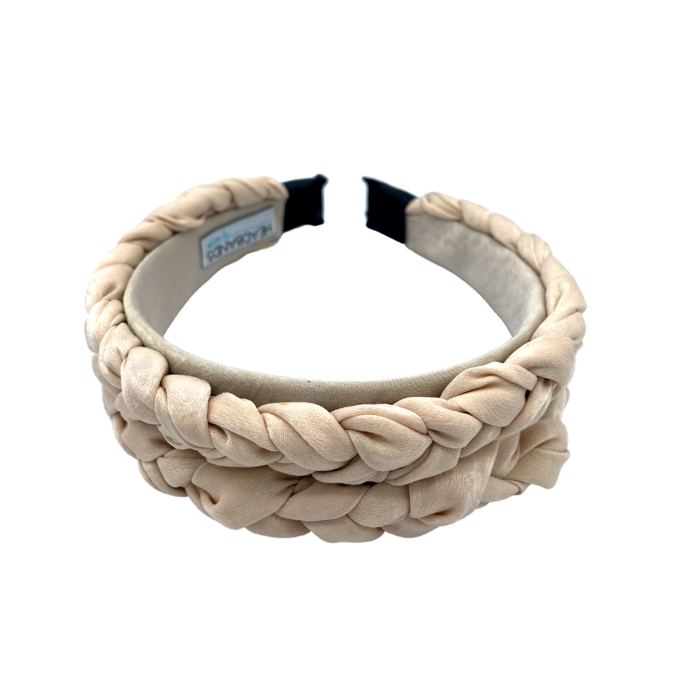 Blushing Braid Headband in Pink-Lemons and Limes Boutique