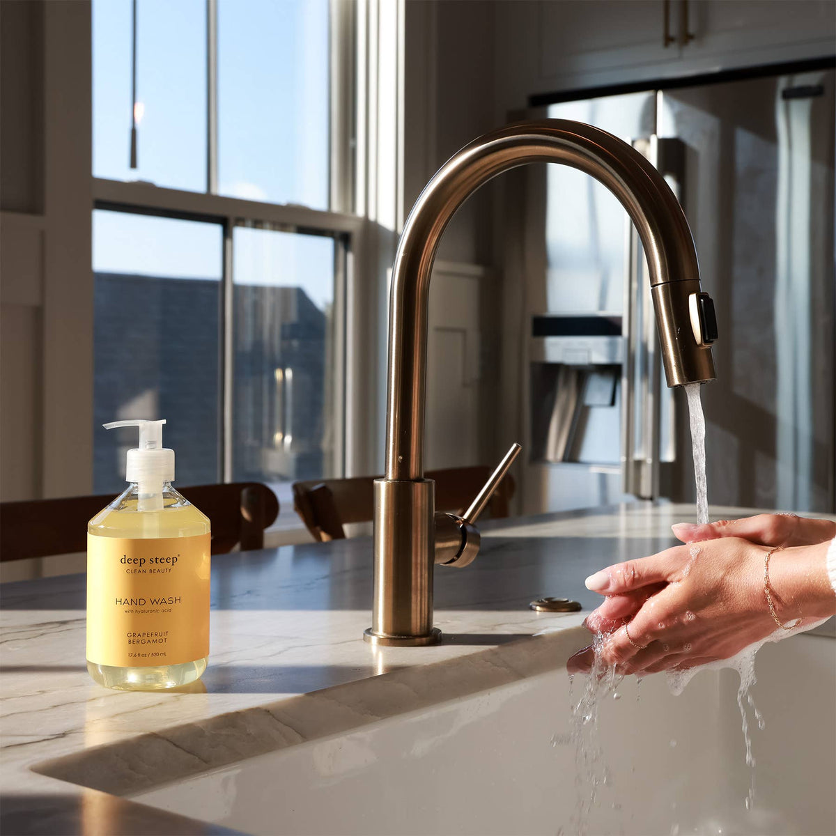 Argan Oil Liquid Hand Wash in Grapefruit Bergamot-Lemons and Limes Boutique