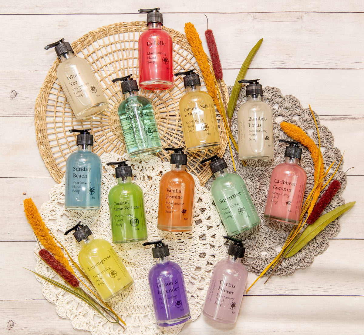 8oz Hand Soap in Lemon & Lavender-Lemons and Limes Boutique