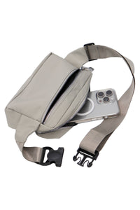 Minimal Matte Neutral Solid Belt Bag Fanny Pack-Lemons and Limes Boutique