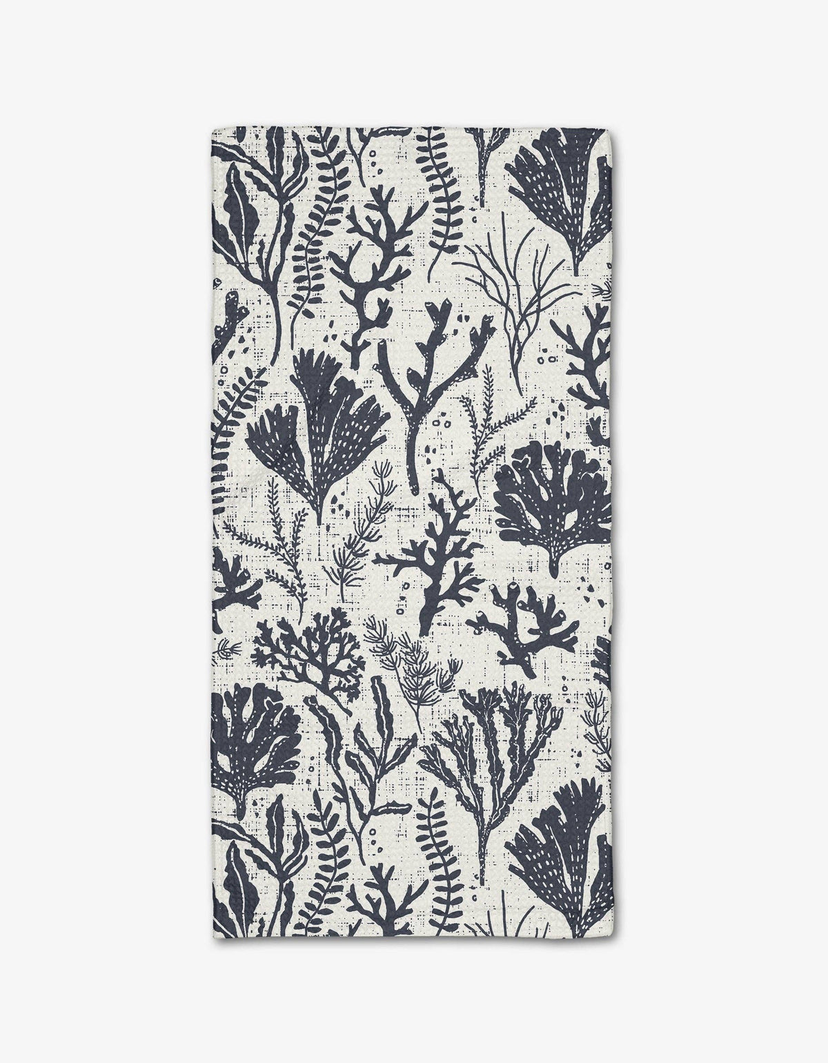 Textured Coral Bar Towel by Geometry-Lemons and Limes Boutique