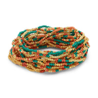 Stretch Seed Bead Bracelets in Assorted Colors