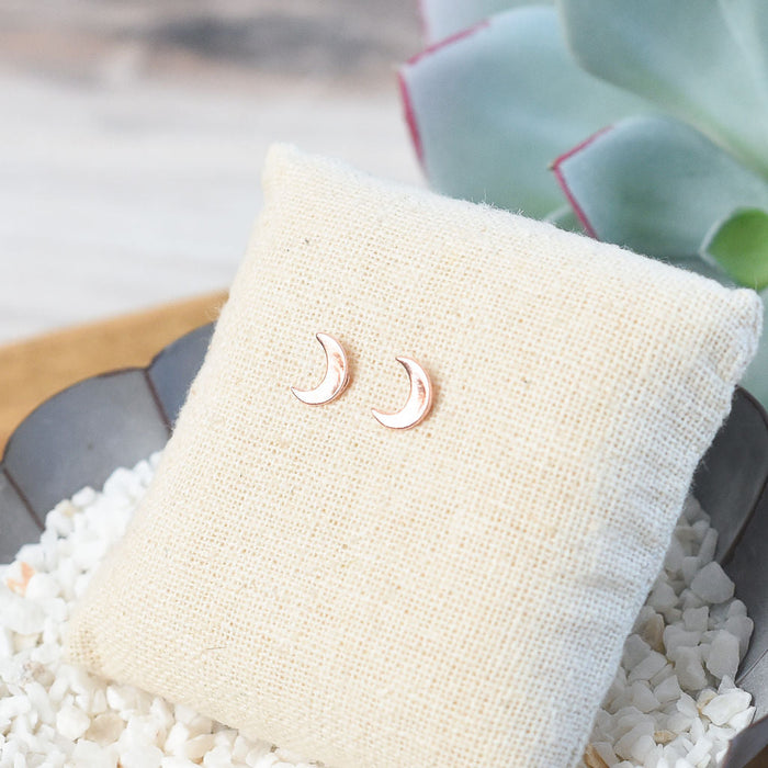 Luna Earrings-Rose Gold-Lemons and Limes Boutique