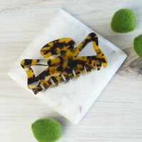 Brenda Hair Clips-Tortoise (individual)-Lemons and Limes Boutique