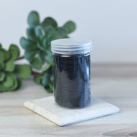 Harper Hair Tie Jars-Classic-Black-Lemons and Limes Boutique