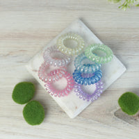 Medium Lauren Lane Hair Coil Set in Shimmer Brights--Lemons and Limes Boutique