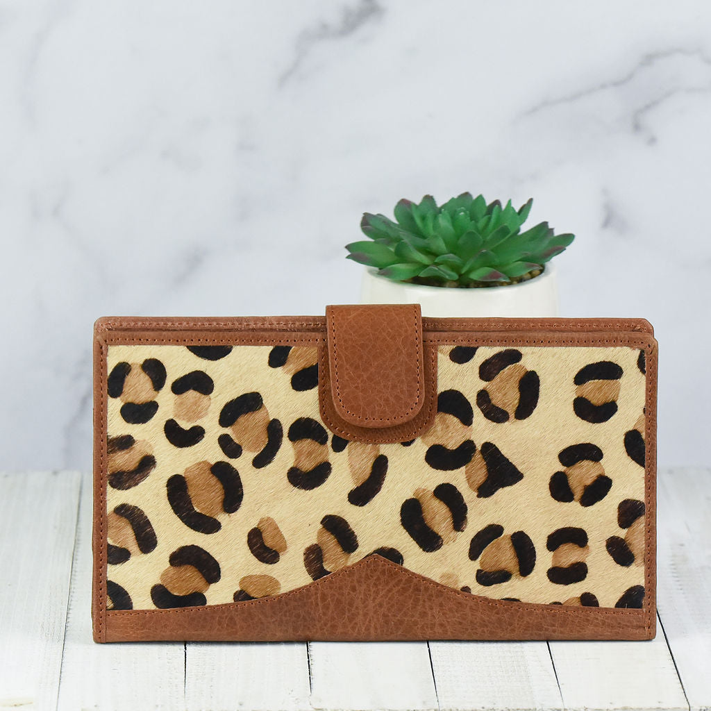 Genuine Leather and Hide: Travel Wallet-Wallet-Lemons and Limes Boutique
