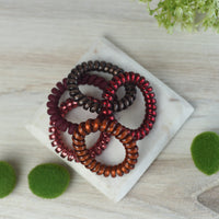 Large Lauren Lane Hair Coil Set in Auburn-Hair Accessories-Lemons and Limes Boutique