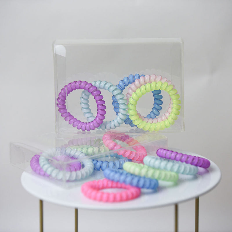 Large Lauren Lane Hair Coil Set in Spring Fling--Lemons and Limes Boutique