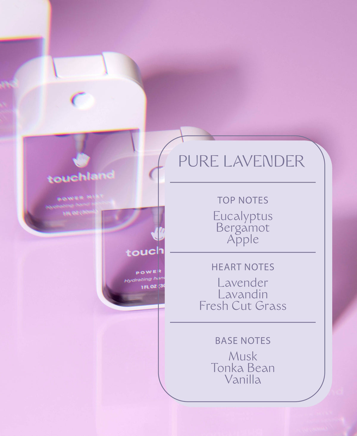 Power Mist Pure Lavender by Touchland--Lemons and Limes Boutique