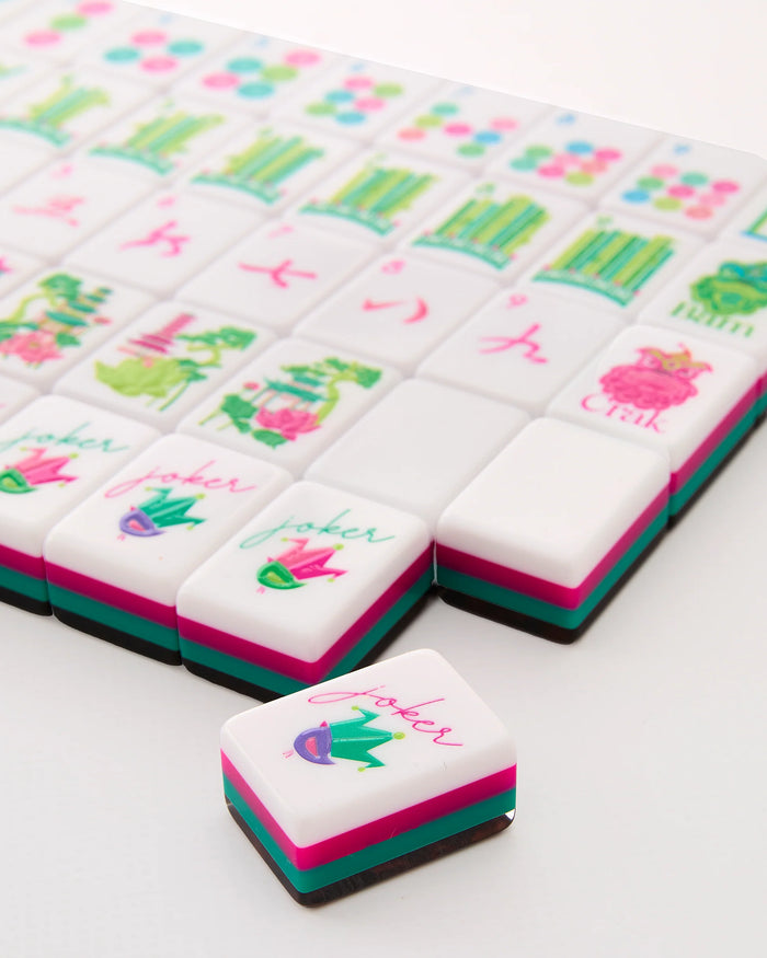 Glow Wild Mahjong Tile set by Oh My Mahjong