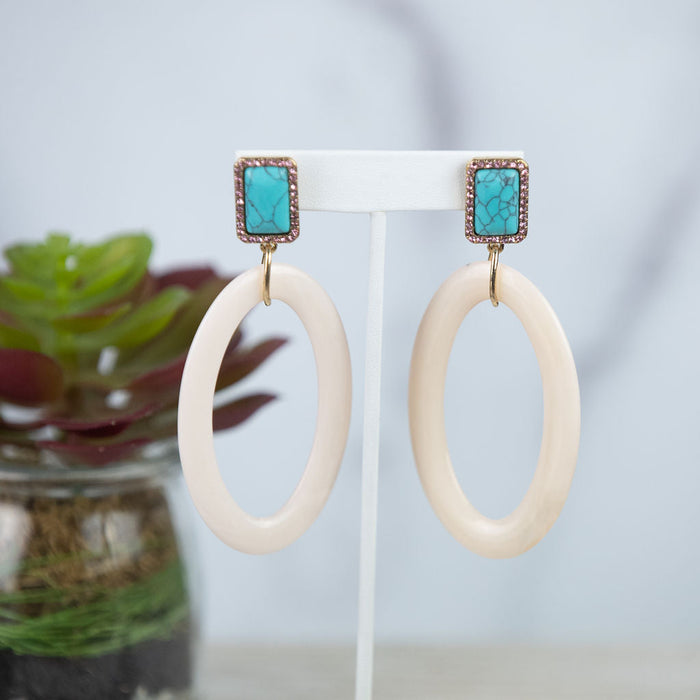 Drea Dangle Earrings-Earrings-Lemons and Limes Boutique