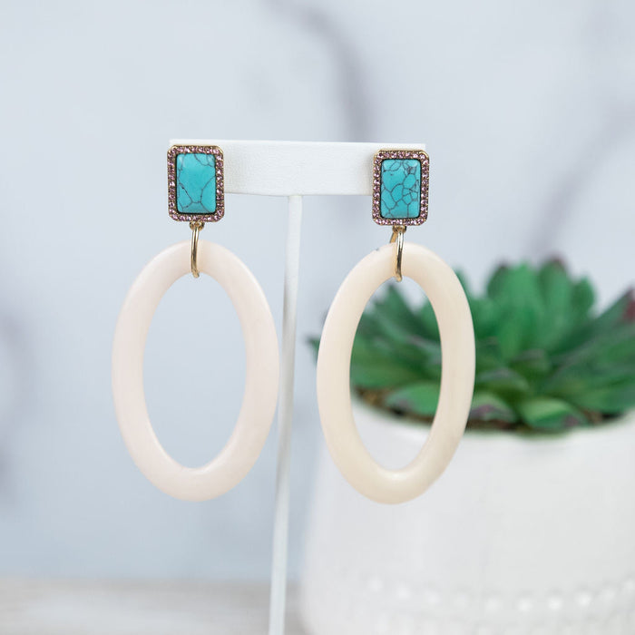 Drea Dangle Earrings-Earrings-Lemons and Limes Boutique