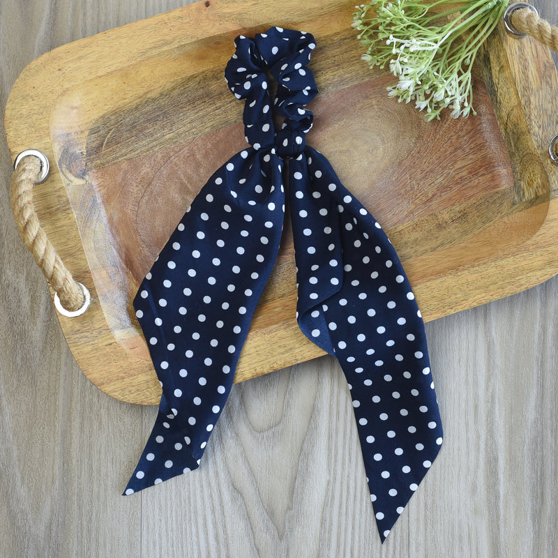 Polka Dot Hair Scarf-Hair Scarf-Lemons and Limes Boutique