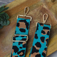 Adjustable Bag Strap 2 inch Leopard Pattern--Lemons and Limes Boutique