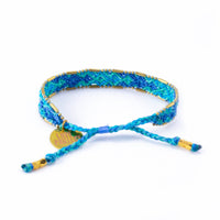 Bali Friendship Bracelet - Lagoon Blue-Lemons and Limes Boutique