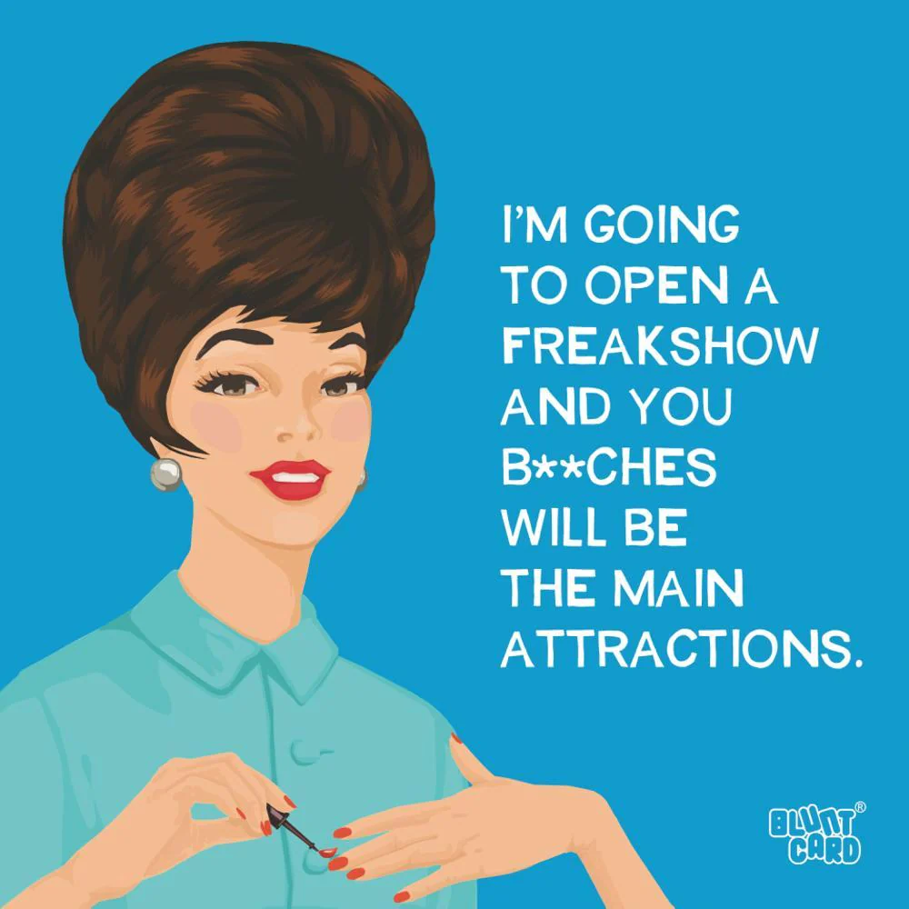 Beverage Napkin Freak Show-Lemons and Limes Boutique