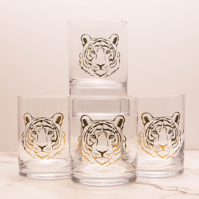 Tiger Rocks Glass--Lemons and Limes Boutique