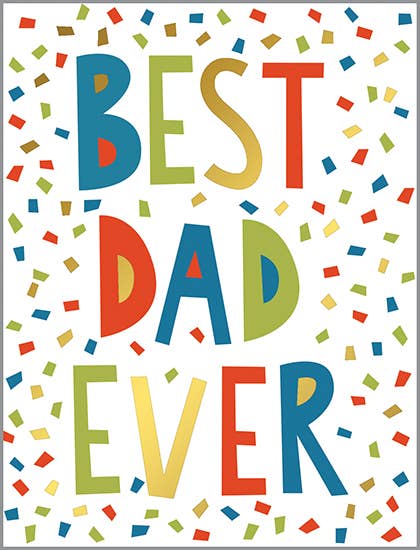 Father's Day Greeting Card - Dad Confetti--Lemons and Limes Boutique