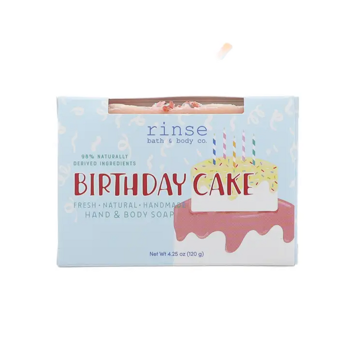 Soap in Birthday Cake--Lemons and Limes Boutique
