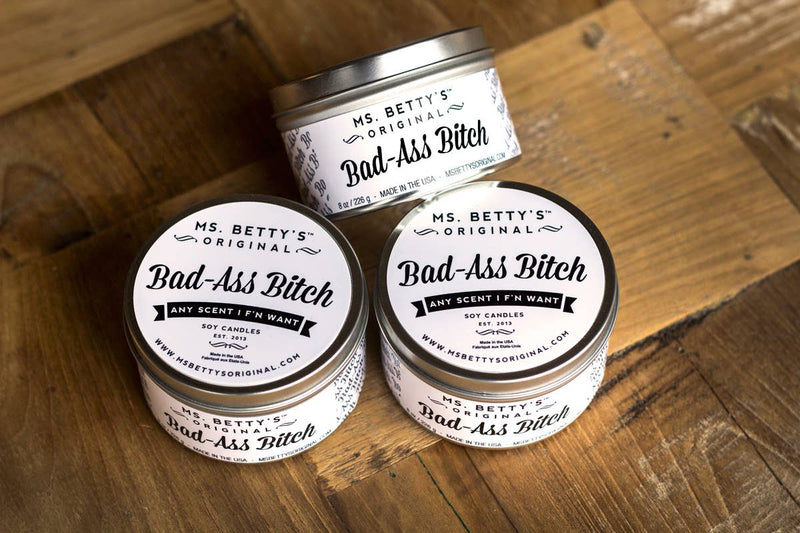 Bad Ass Bitch, Any Scent I F'n Want in Spearmint and Eucalyptus--Lemons and Limes Boutique