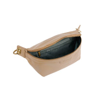 Brooklyn Crossbody Recycled Vegan Belt Bag in Sand--Lemons and Limes Boutique