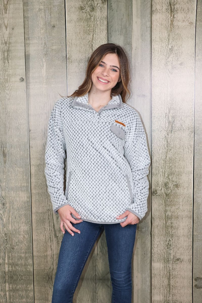 Simply Soft Pullover in Frost by Simply Southern--Lemons and Limes Boutique
