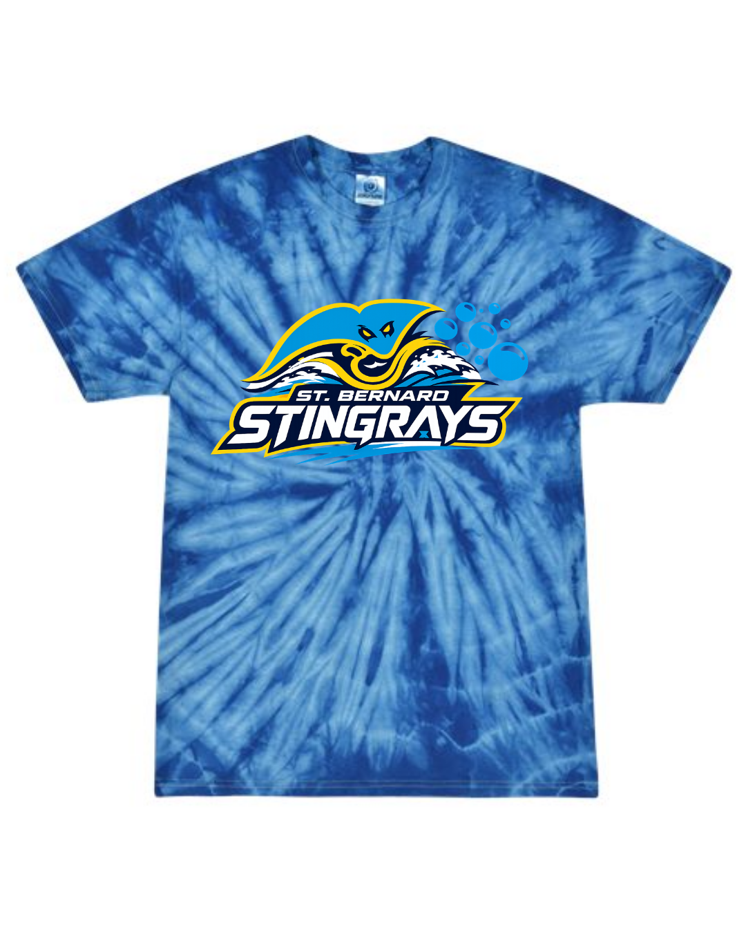 St. Bernard Stingrays Tie Dye Tee