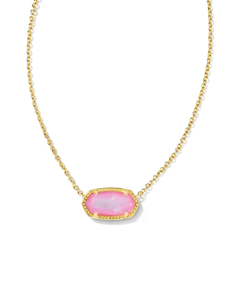 Elisa Necklace Gold Blush Ivory Mother of Pearl by Kendra Scott-Lemons and Limes Boutique