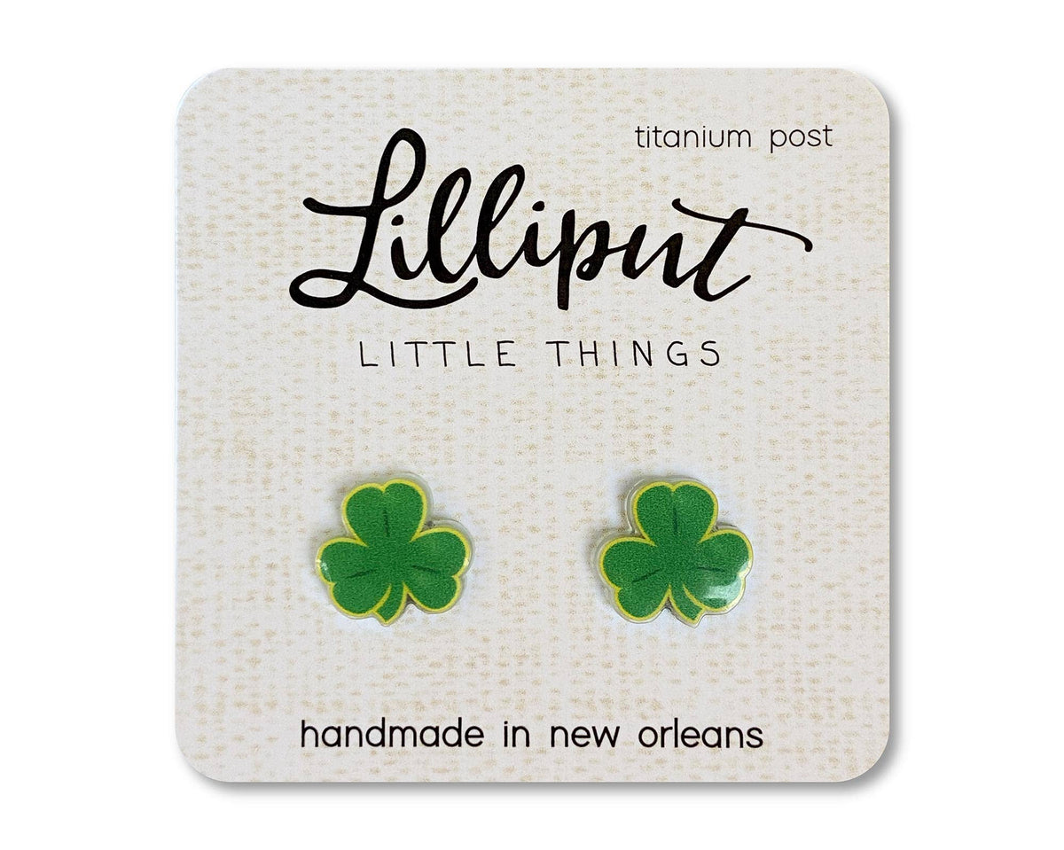 Shamrock Earrings--Lemons and Limes Boutique