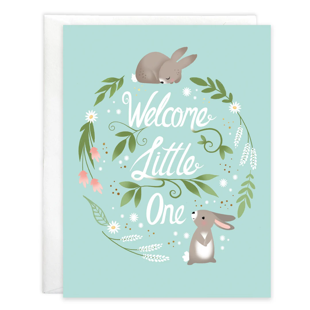Baby Card - Little Bunnies-Lemons and Limes Boutique
