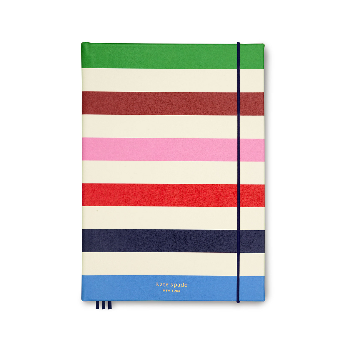 Take Note XL Notebook in Adventure Stripe by Kate Spade--Lemons and Limes Boutique