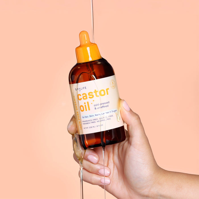 Castor Oil 100% Pure - For Hair, Skin, Nails, Lashes & Brows-Lemons and Limes Boutique