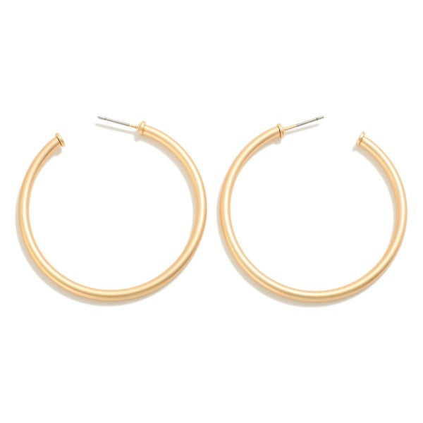 Hoop Earrings-Hoop Earrings-Gold-Lemons and Limes Boutique