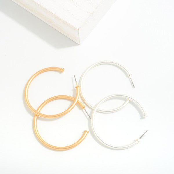 Hoop Earrings-Hoop Earrings-Lemons and Limes Boutique