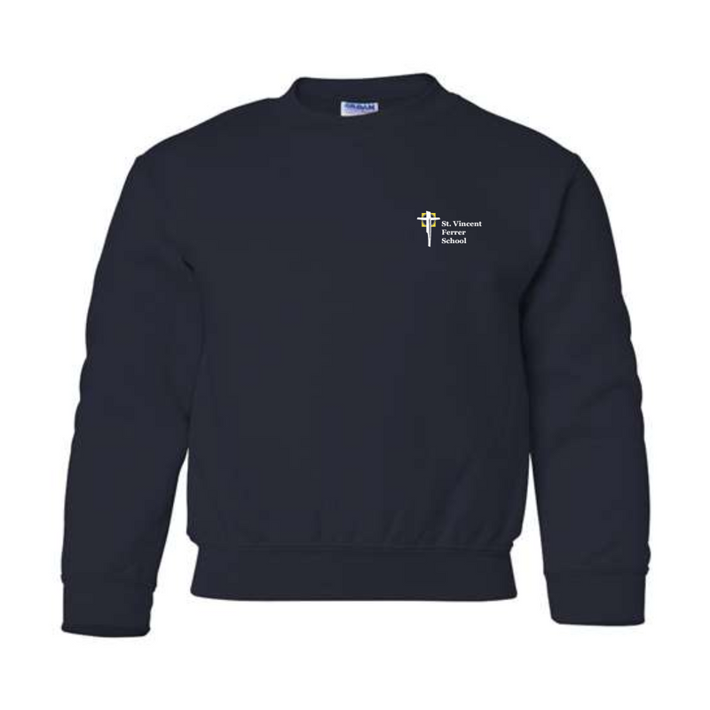 St. Vincent Ferrer School Crewneck Sweatshirt - Youth--Lemons and Limes Boutique