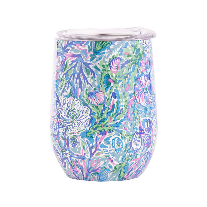 Insulated Stemless Tumbler in Soleil It On Me by Lilly Pulitzer--Lemons and Limes Boutique