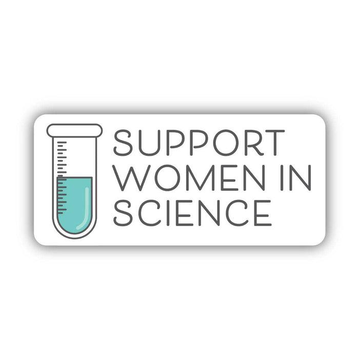 Support Women in Science Sticker-Lemons and Limes Boutique
