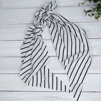 Pinstripe Hair Scarf