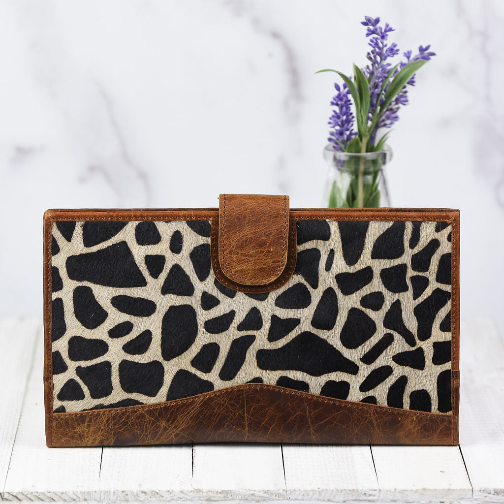 Genuine Leather and Hide: Travel Wallet-Wallet-Lemons and Limes Boutique