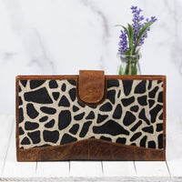 Genuine Leather and Hide: Travel Wallet-Wallet-Lemons and Limes Boutique