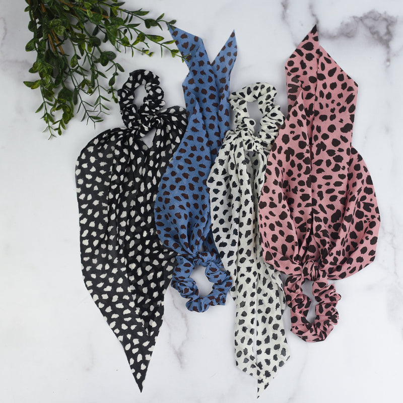 Brush Dot Hair Scarf--Lemons and Limes Boutique