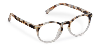 Rumor Blue Light Readers in Chai Tortoise/Frost by Peepers-Lemons and Limes Boutique