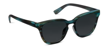 Pisa Sunglasses in Teal Horn by Peepers-Lemons and Limes Boutique